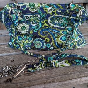 Beautiful Vera Bradley Bag Blue Rhapsody